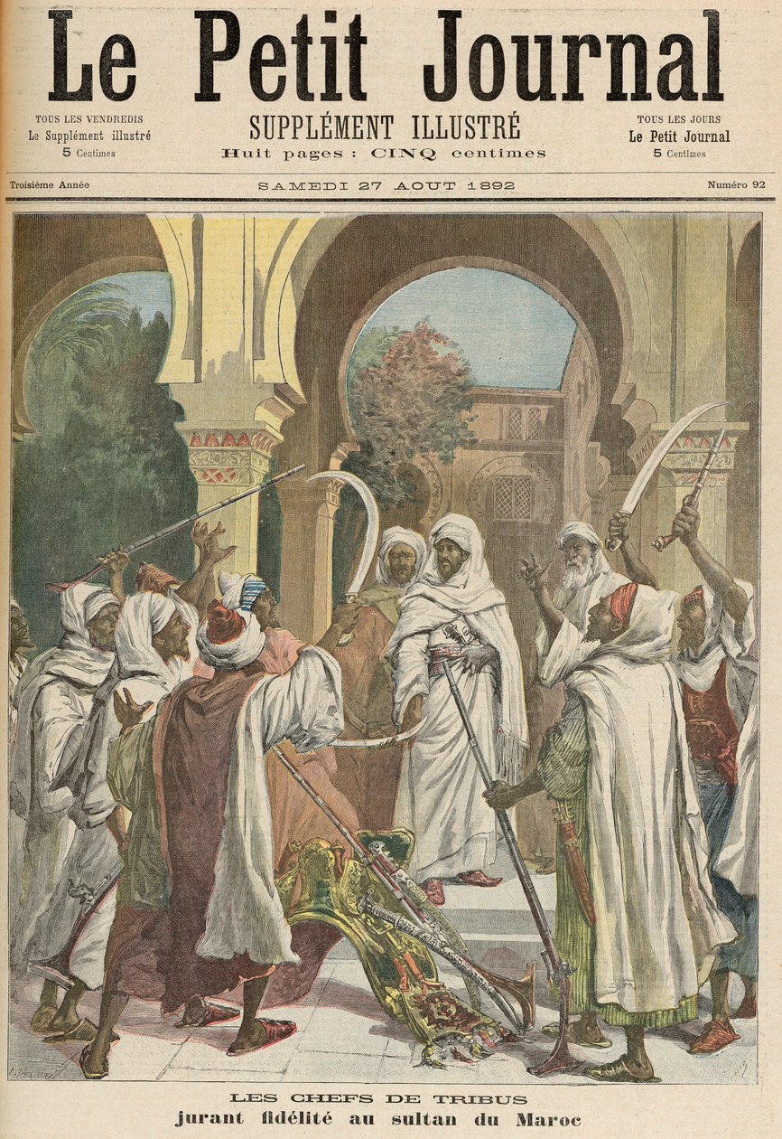 The Tribal Chiefs Swearing Fidelity to the Sultan of Morocco, from 