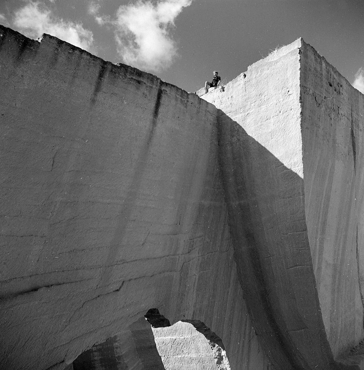 Pozzolan Quarry in Agrigento by Fosco Maraini