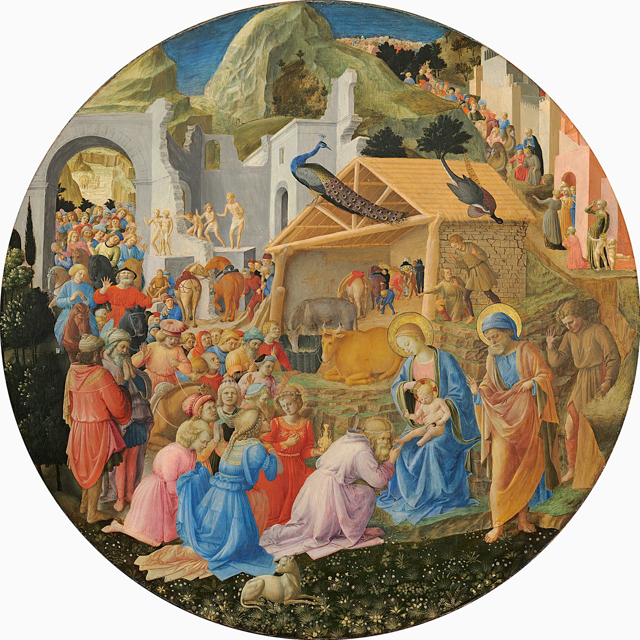 The Adoration of the Magi, c.1440-60 by Fra Angelico
