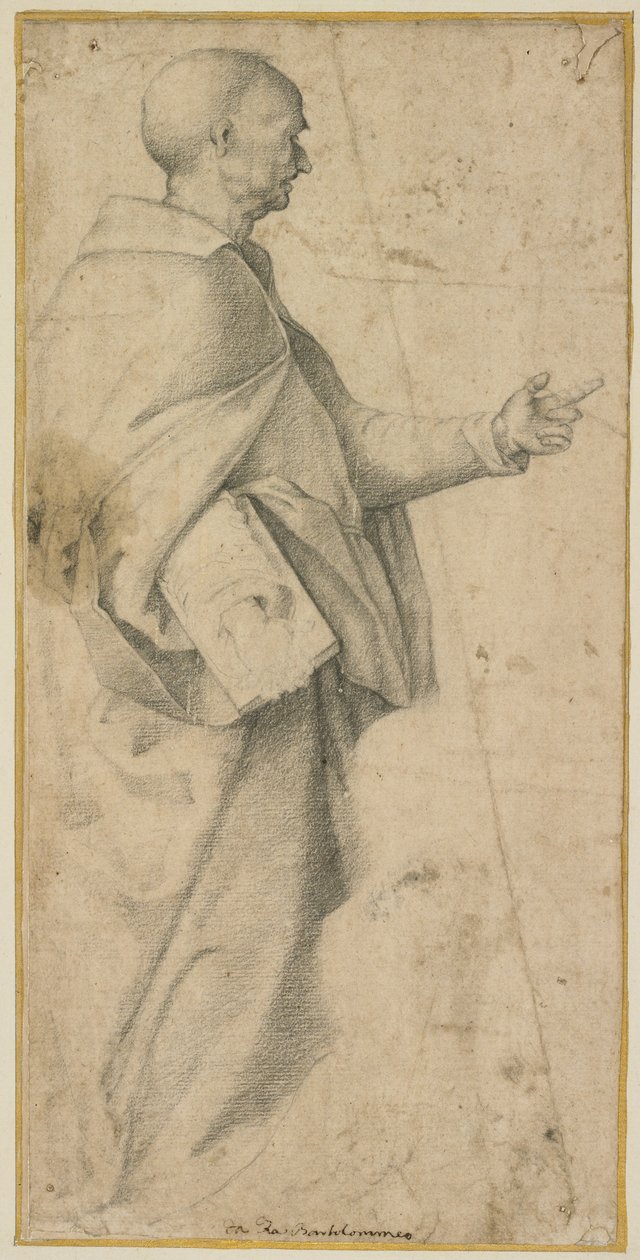 Standing Male Saint by Fra Bartolommeo