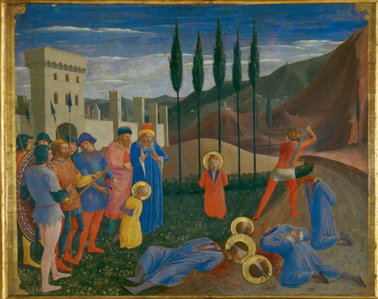 The Martyrdom of Saints Cosmas and Damian by Fra (c.1387-1455) Angelico