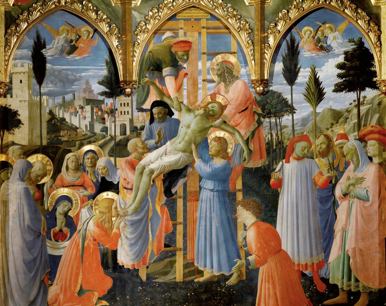 The Descent from the Cross by Fra (c.1387-1455) Angelico