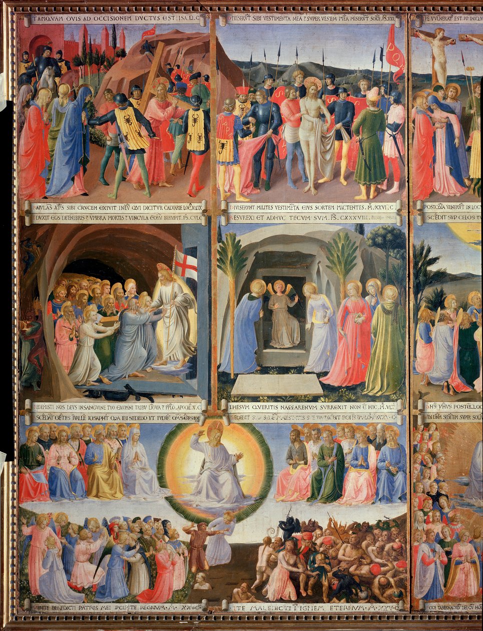 Life of Christ, Armadio degli Argenti by Fra  Angelico