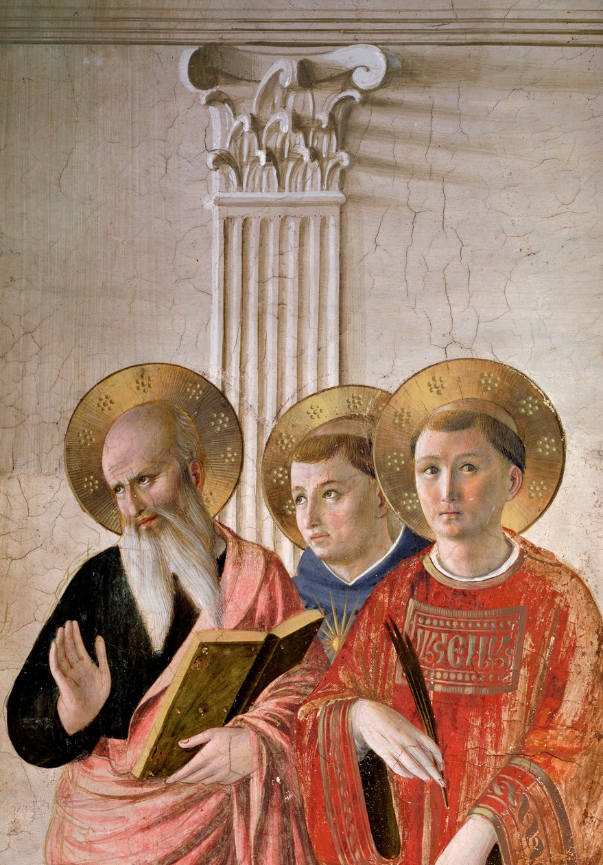 The Madonna of Shadows (detail) by Fra  Angelico