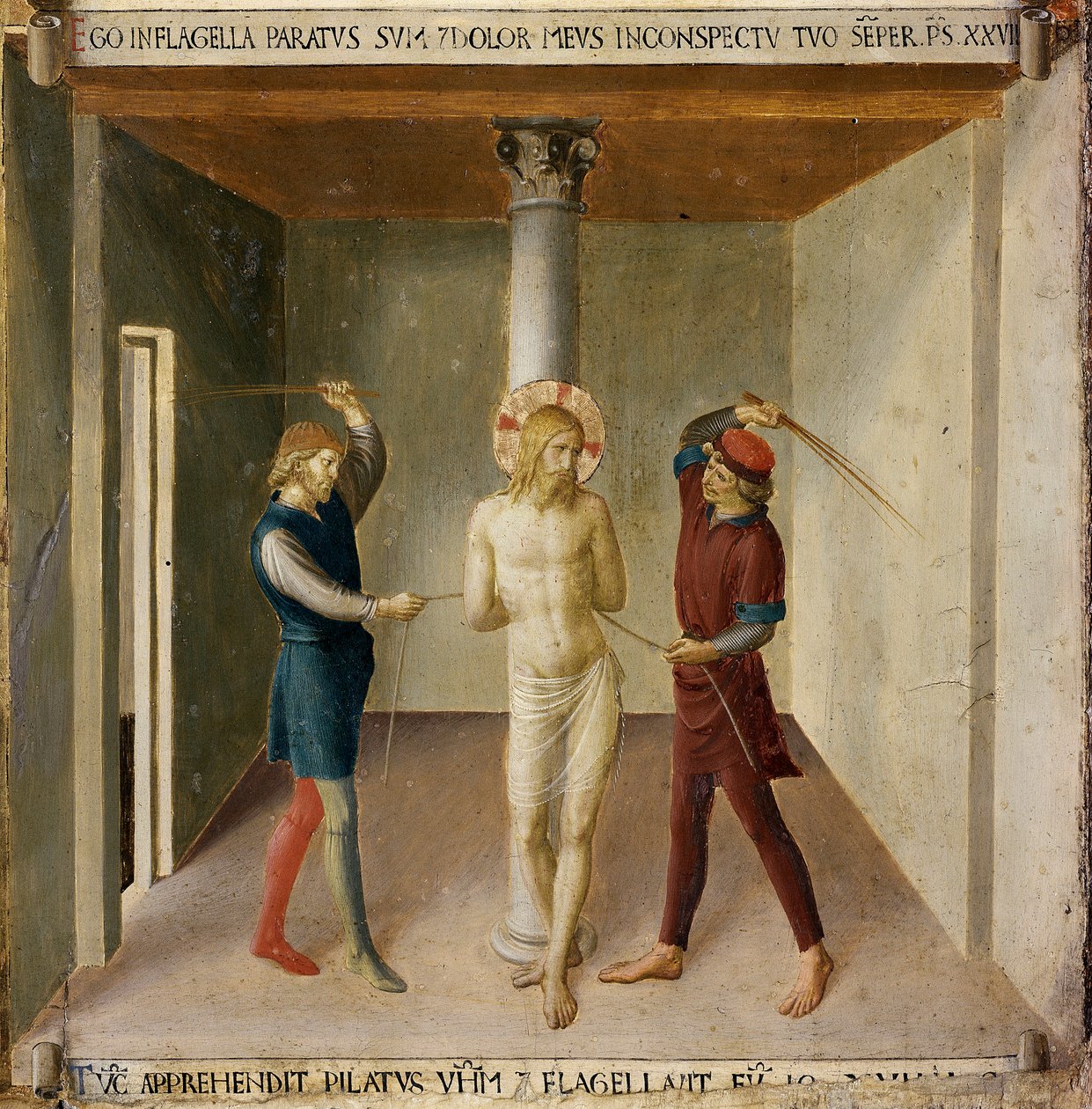 The Flogging (detail) by Fra Angelico: Buy fine art print