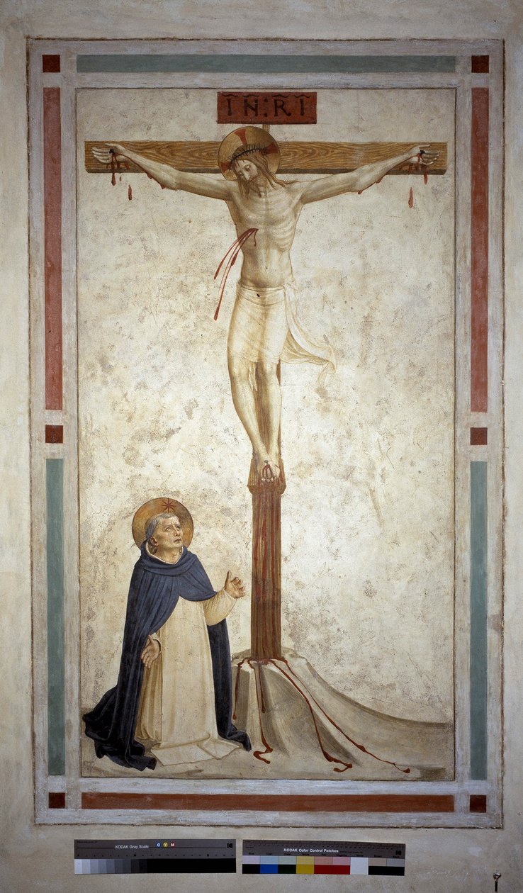 Crucifixion with Saint Dominic by Fra Angelico
