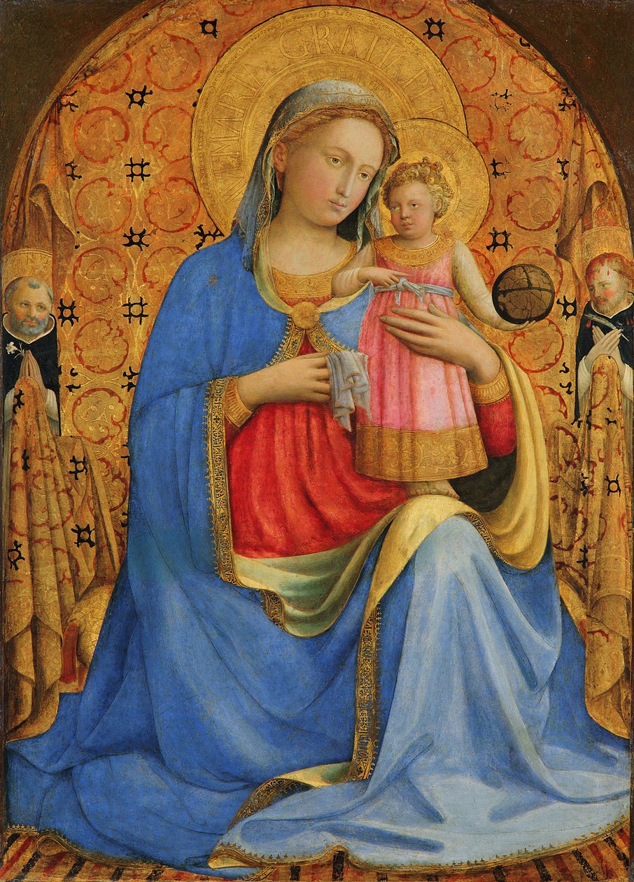 Mary with the Child and Saints by Fra Angelico