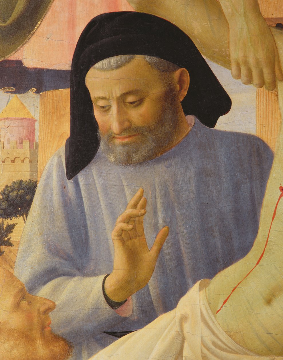 Santa Trinita (detail) by Fra Angelico