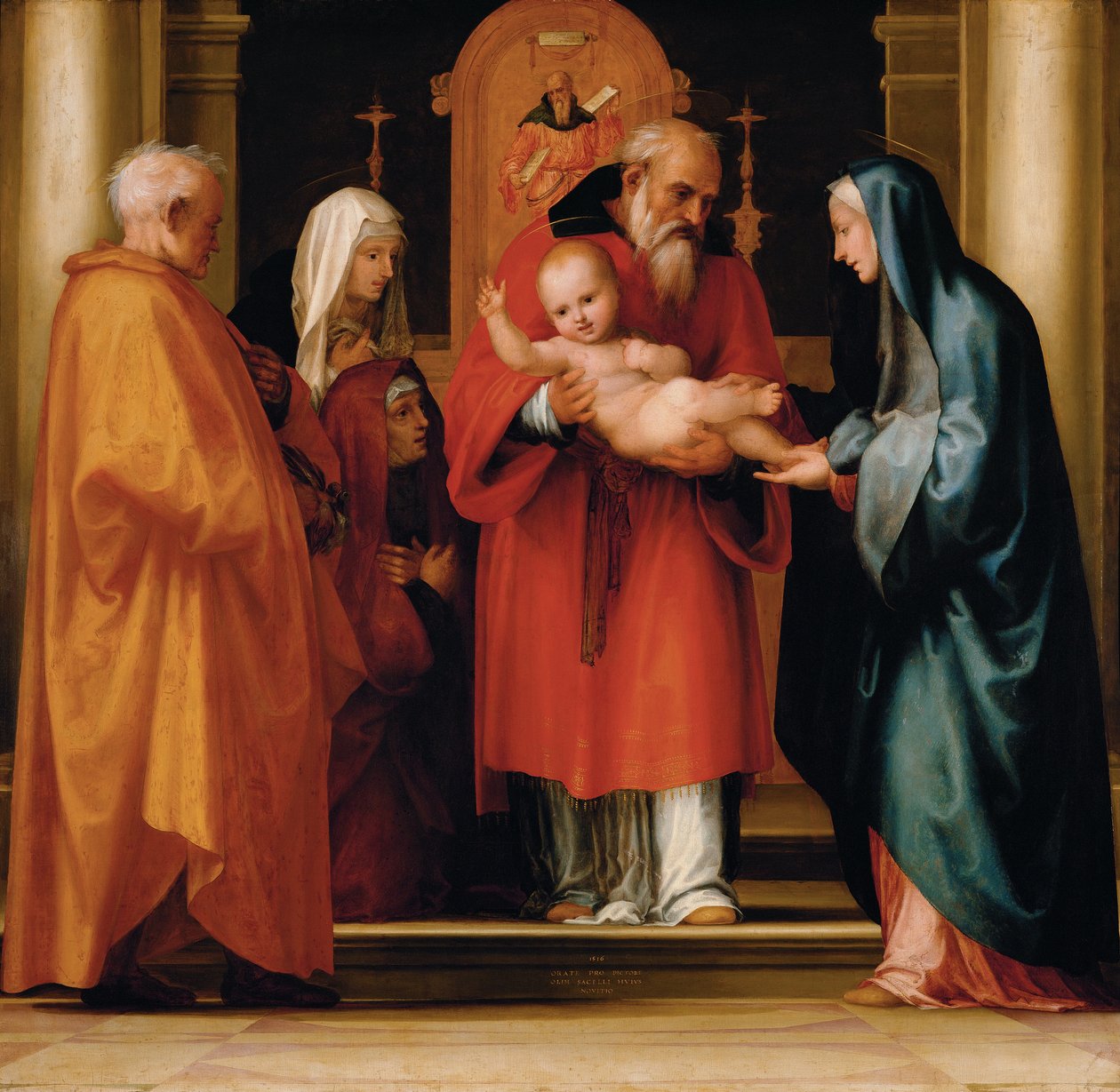 The Scene of Christ in the Temple by Fra Bartolomeo