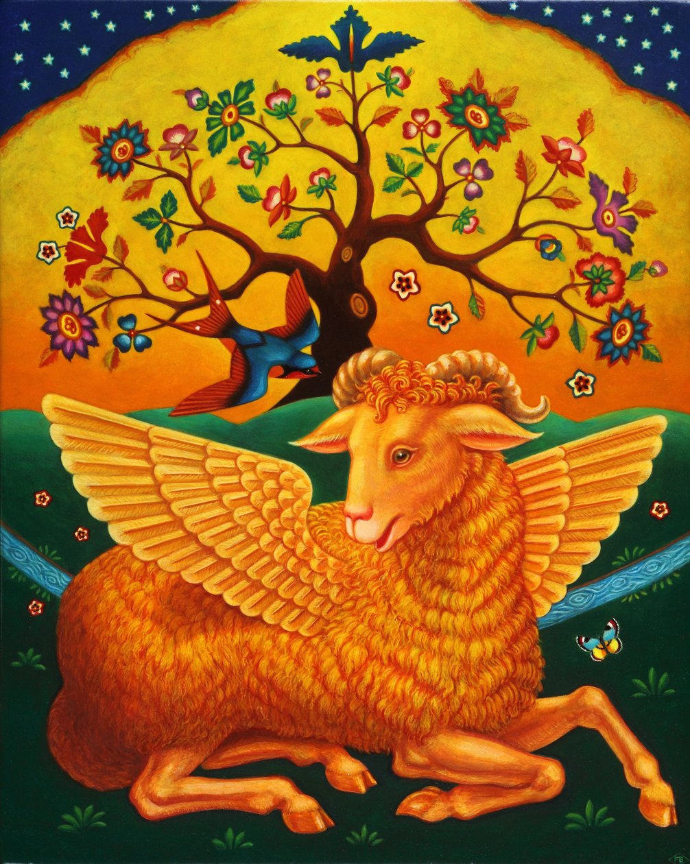 The Ram with the Golden Fleece, 2011 by Frances Broomfield