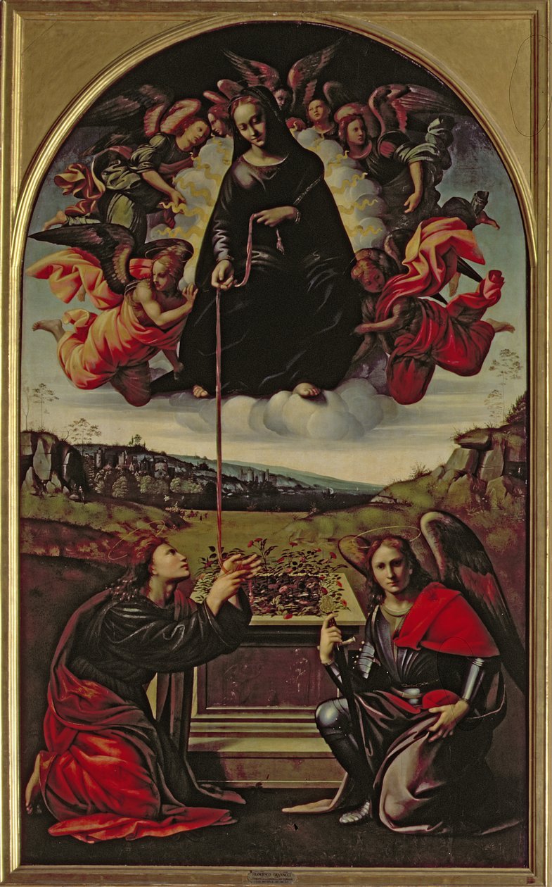 Madonna of the Girdle by Francesco Granacci
