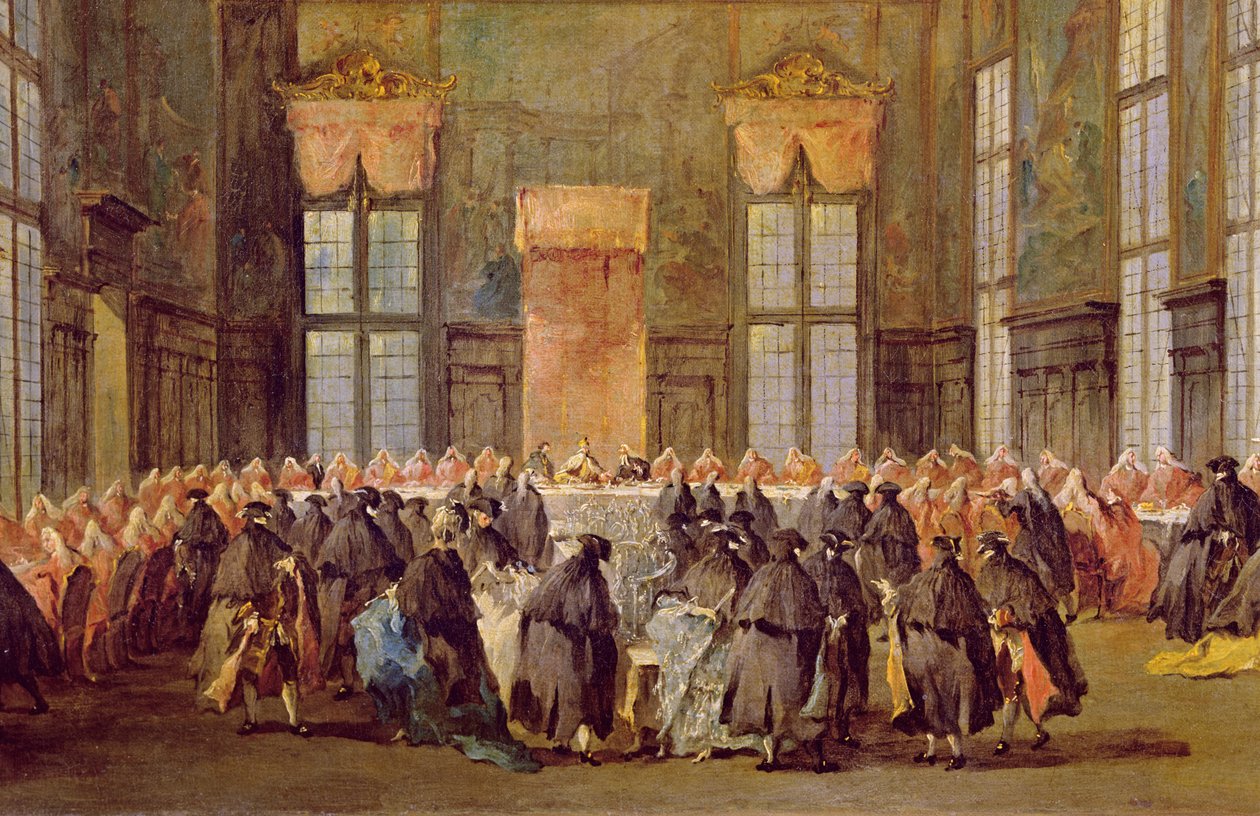 The Doge at the Feast for the Opening of the Carnival of Venice