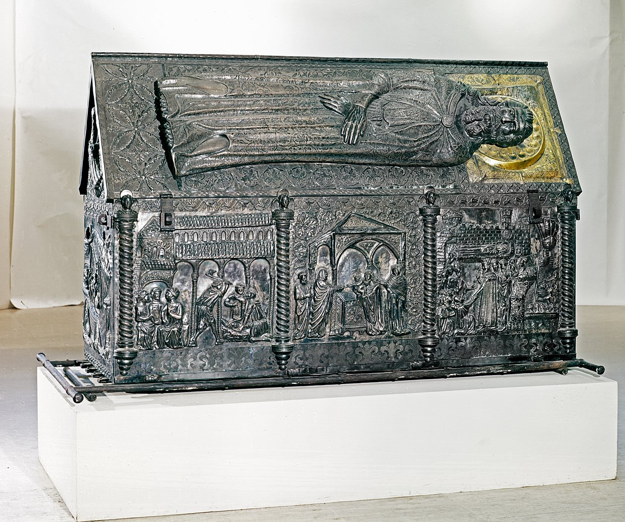 Casket Containing the Remains of St. Simeon, Commissioned by Elizabeth ...