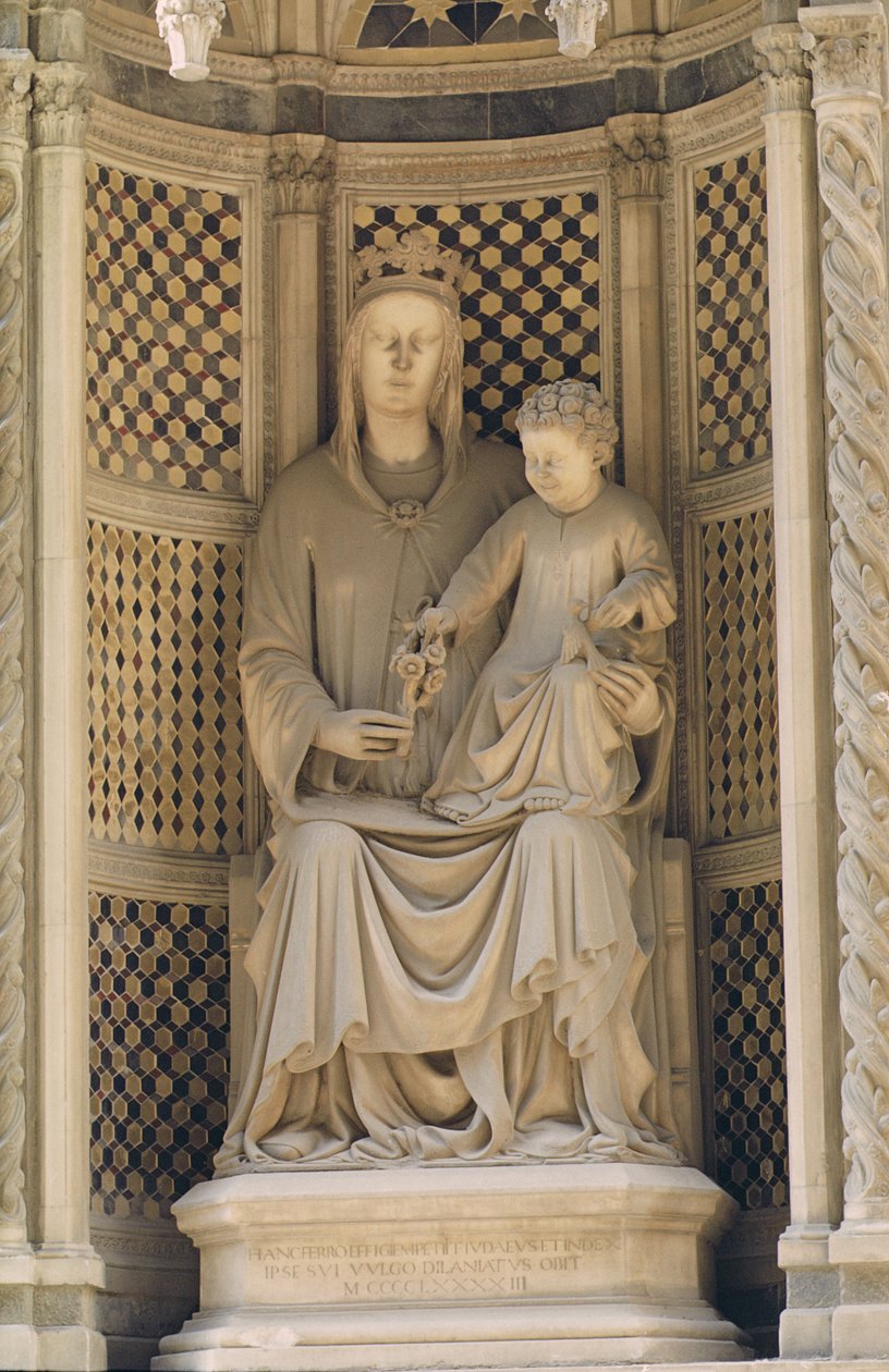 Madonna della Rosa by Francesco di Simone da Fiesole Ferrucci