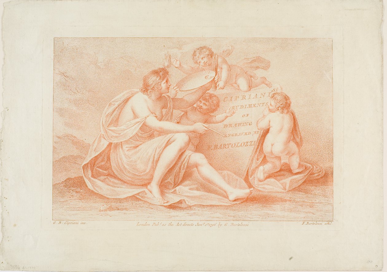 Frontispiece from Cipriani