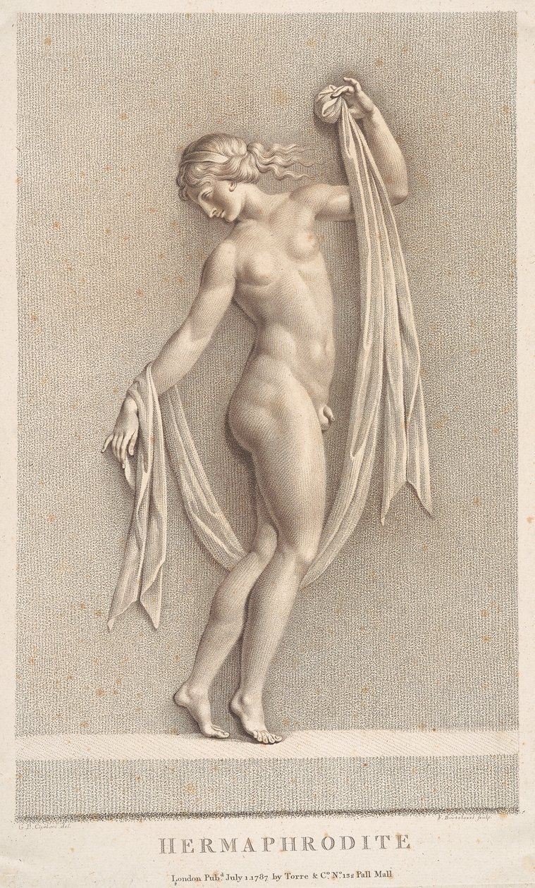 Hermaphrodite by Francesco Bartolozzi