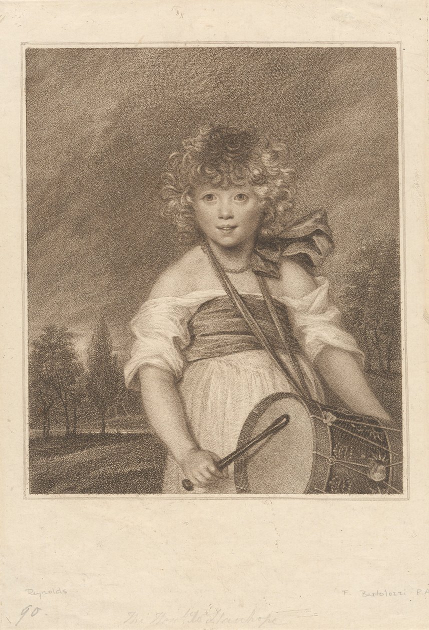 Hon. Mr. Leicester Stanhope by Francesco Bartolozzi