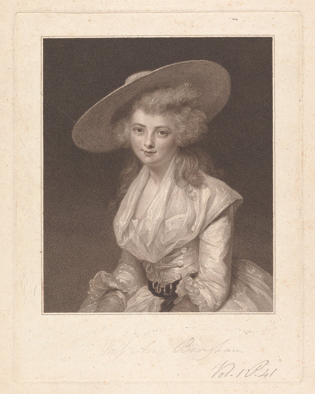 Lady Anne Bingham by Francesco Bartolozzi