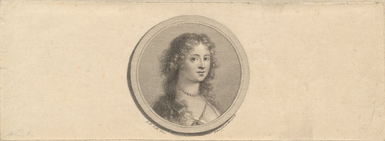 Lady Gertrude, Marchioness of Halifax by Francesco Bartolozzi