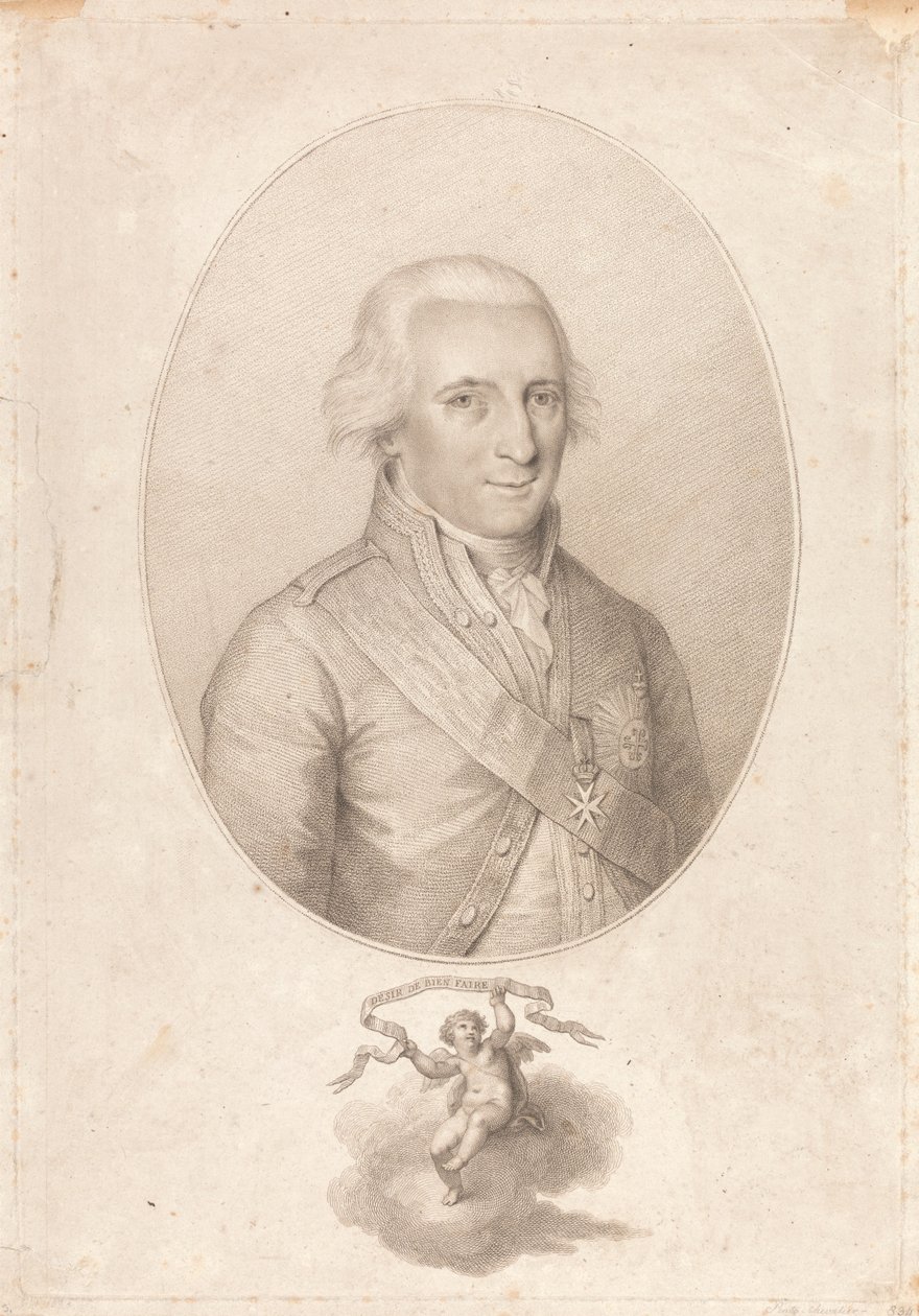 Luís Pinto De Sousa Coutinho, Viscount of Balsemão by Francesco Bartolozzi