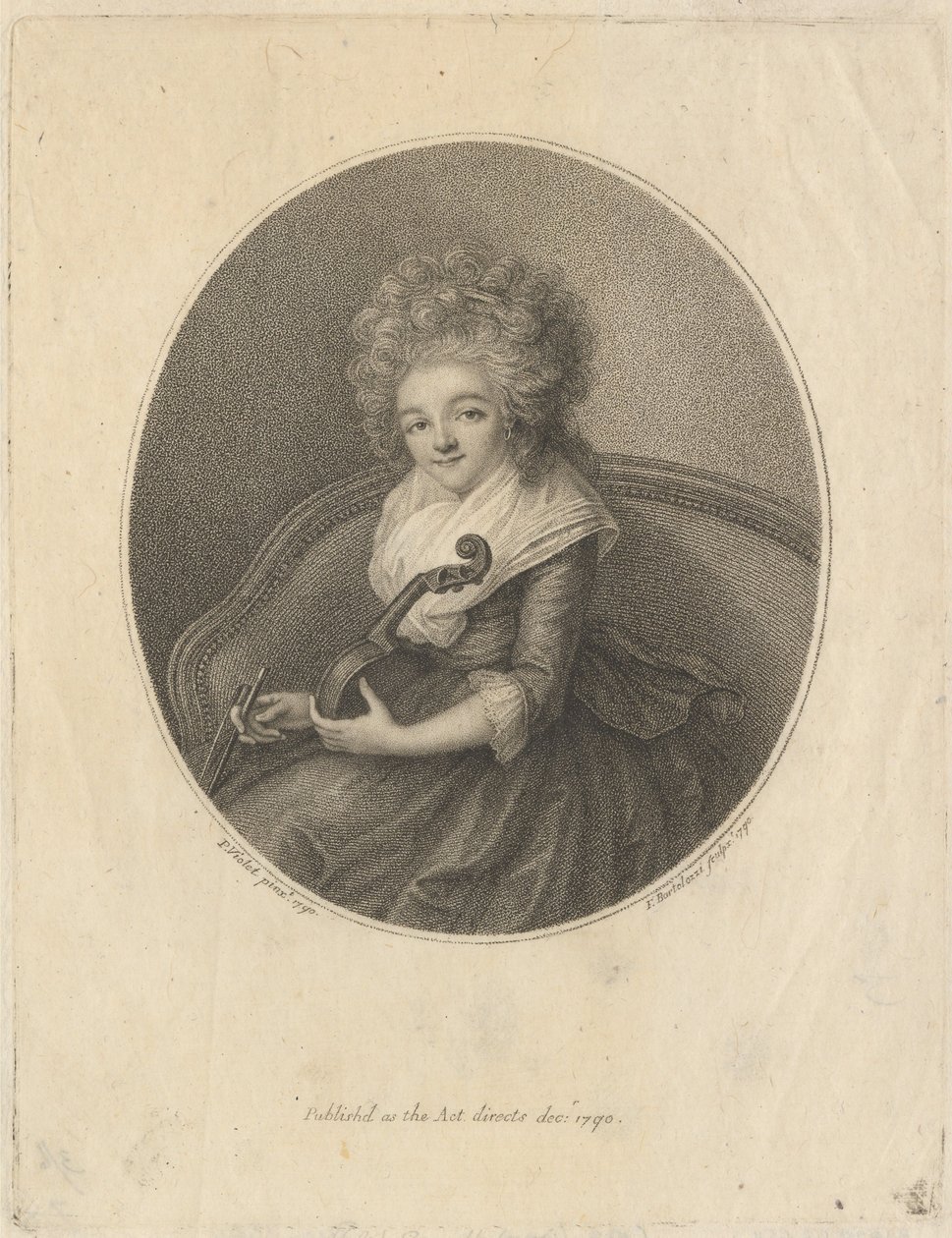 Mrs. Gautherot by Francesco Bartolozzi