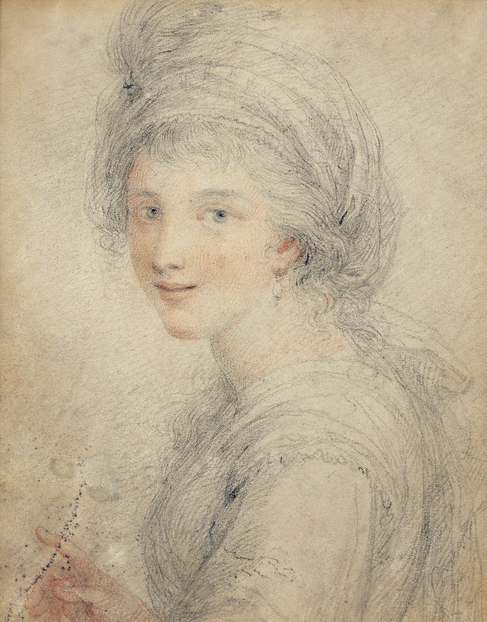 Portrait of Angelica Kauffman by Francesco Bartolozzi