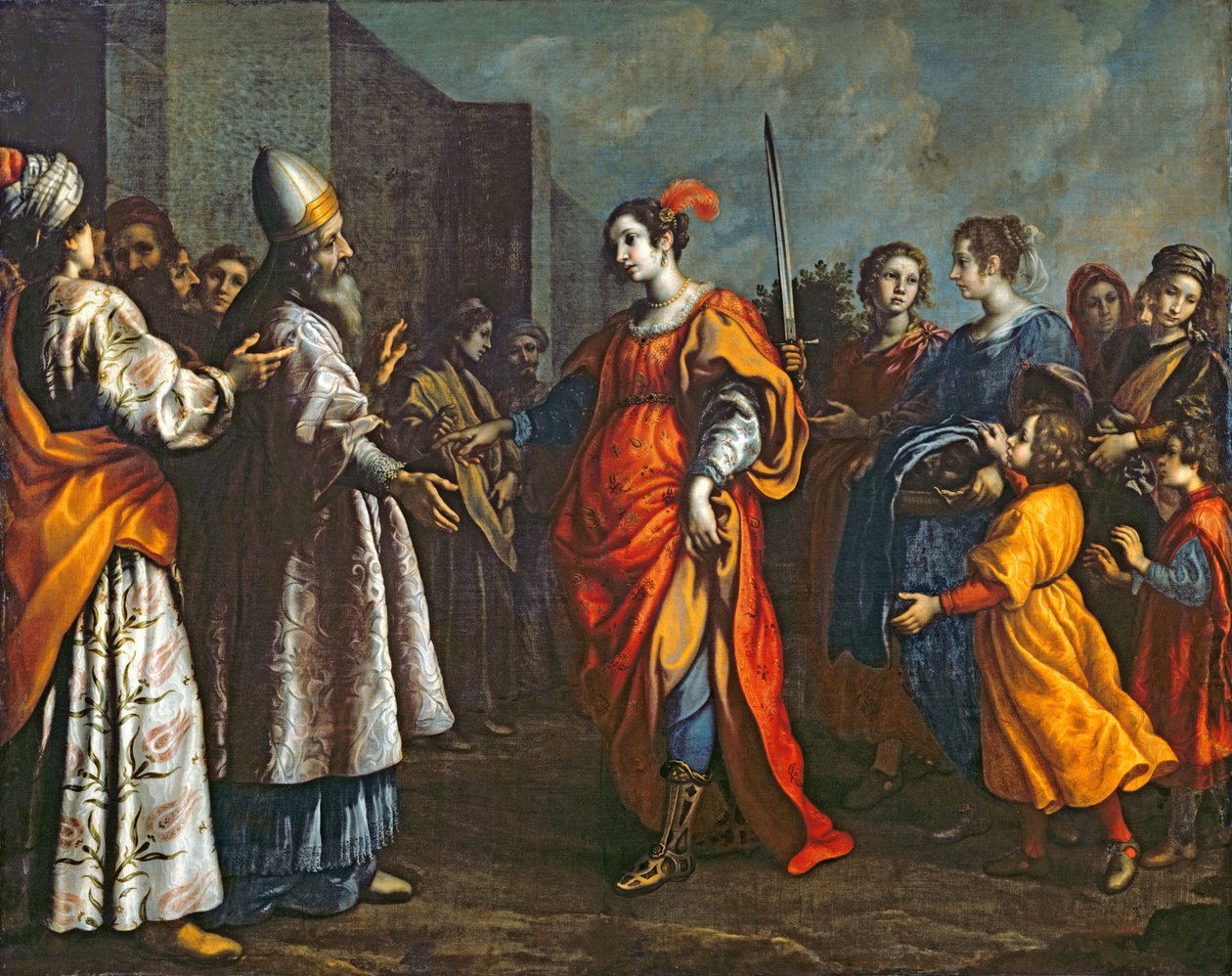 The Triumph of Judith, c.1620-30 by Francesco Curradi