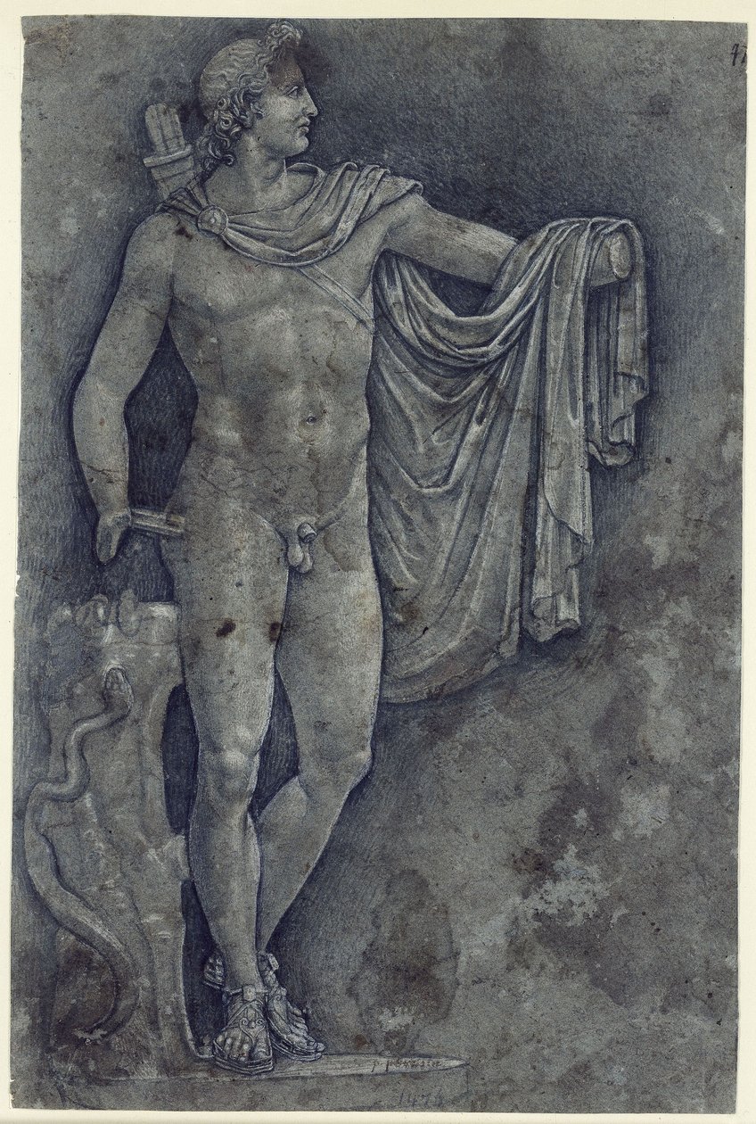 Apollo Belvedere by Francesco Francia