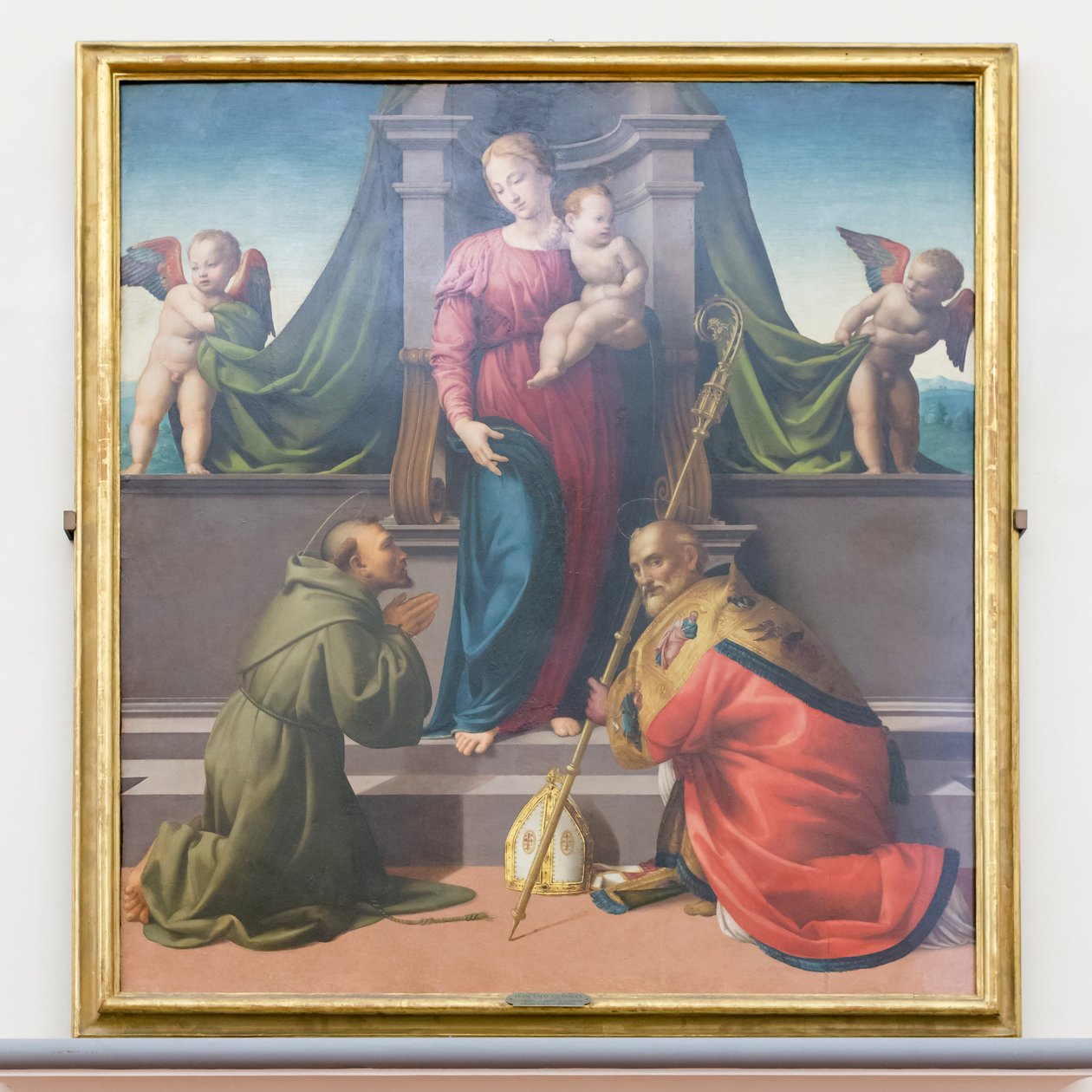 Madonna and Child with Saint Francis and Zenobius