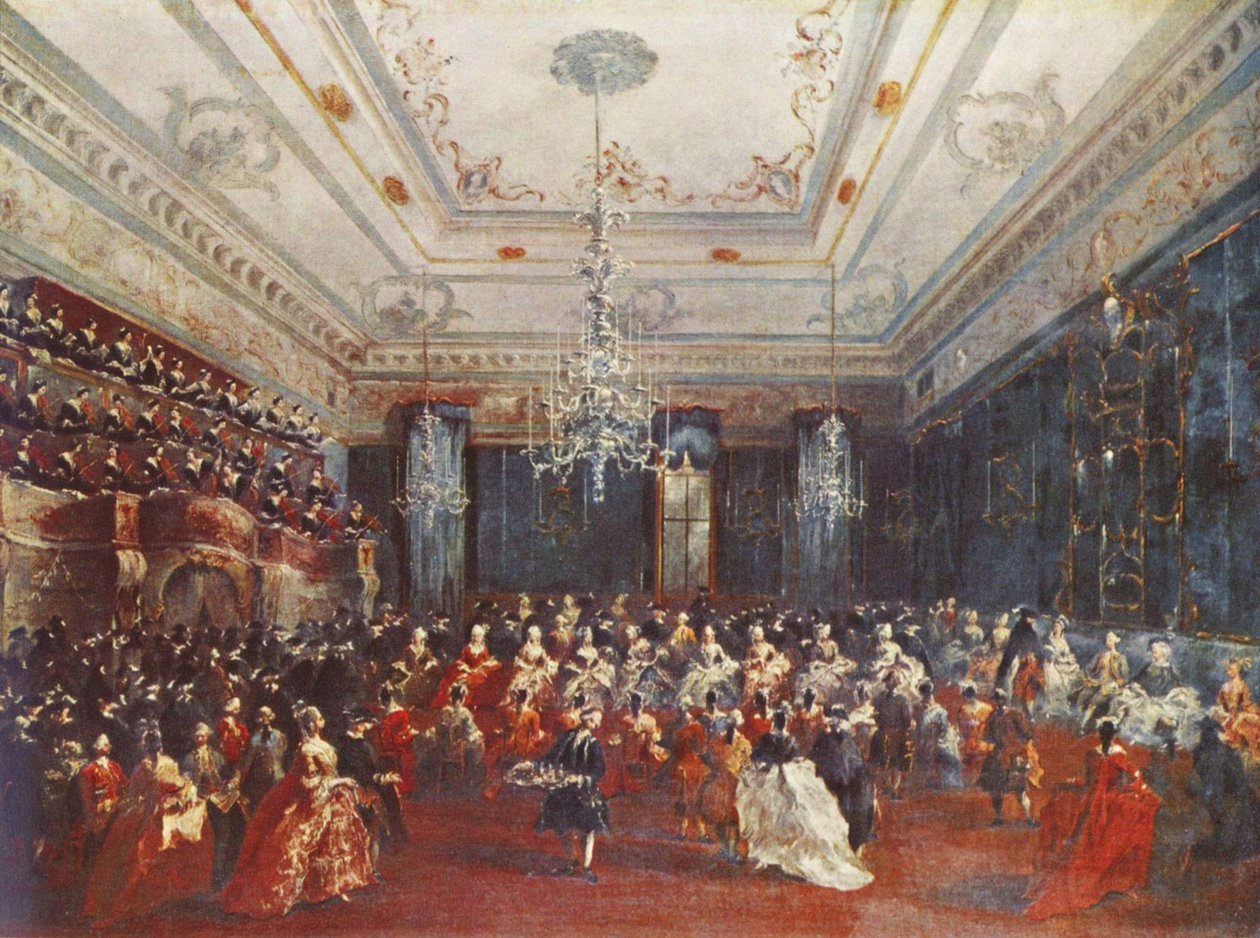 Venetian Gala Concert by Francesco Guardi