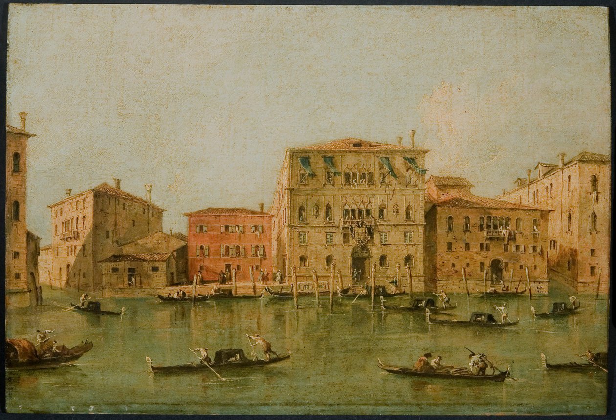 View of the Palazzo Loredan dell
