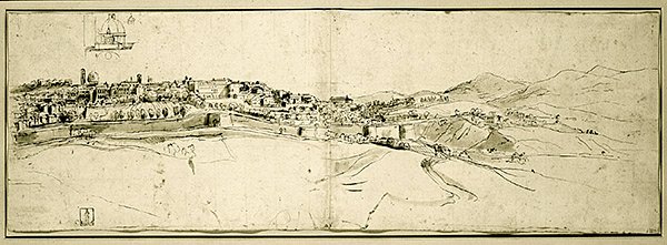View of Rome by Francesco Panini