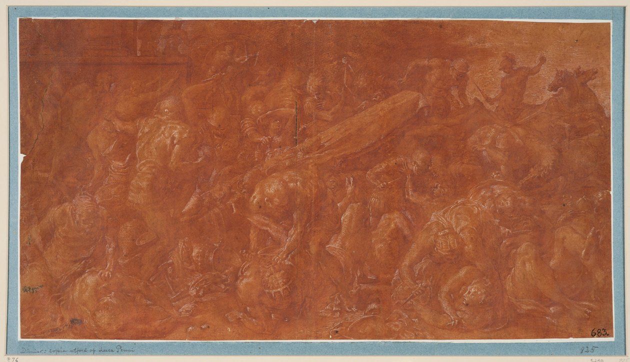 Agamemnon and Cassandra Murdered during a Banquet by Francesco Primaticcio