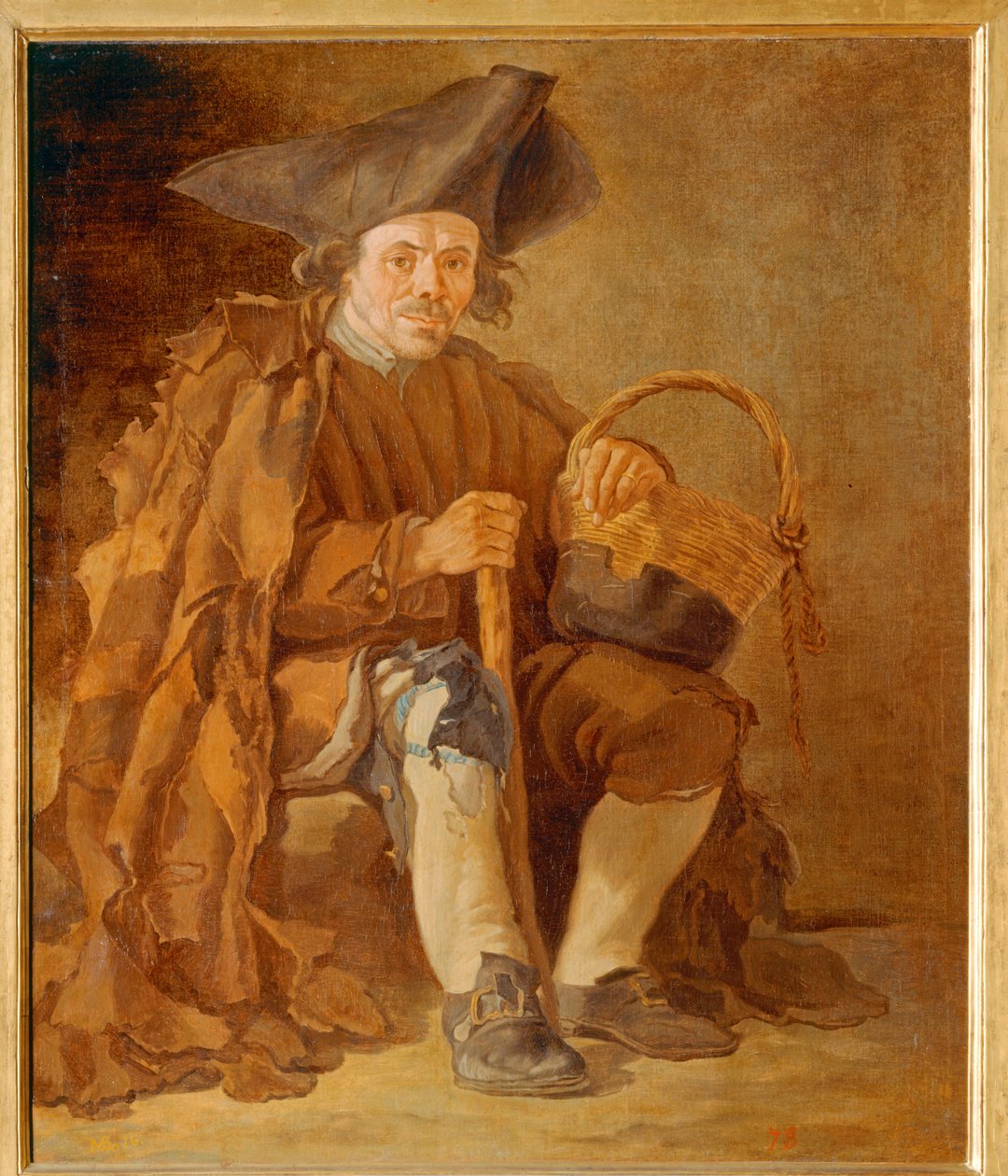 Old Man with a Hat by Francesco Sasso