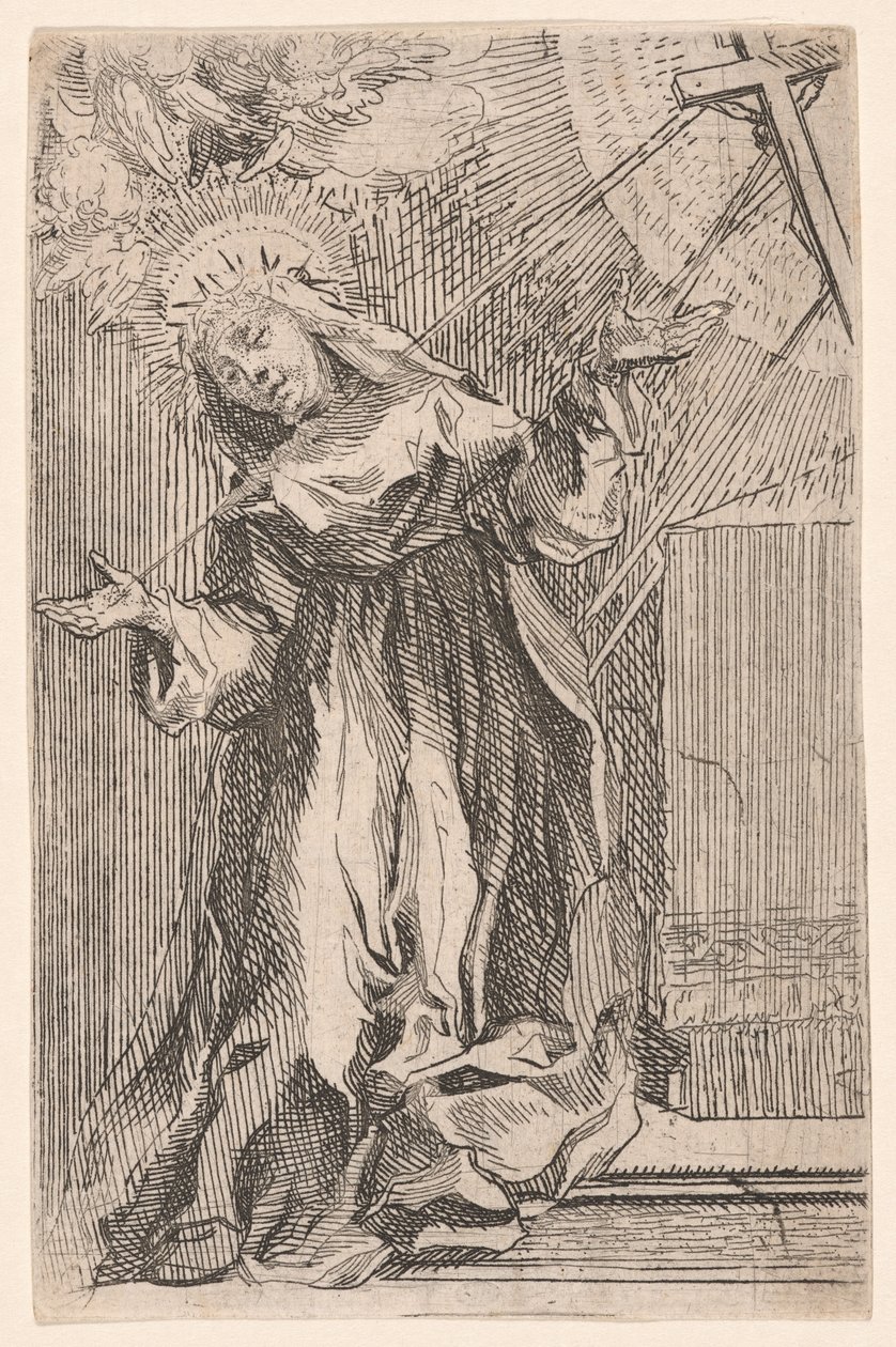 Saint Catherine of Siena Receiving the Stigmata