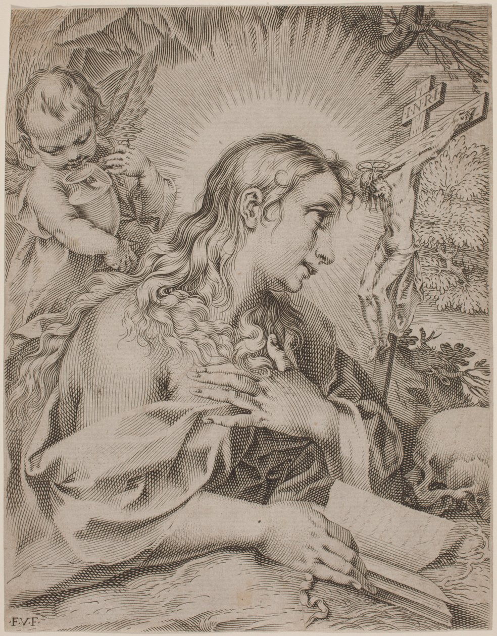 The Penitent Magdalene by Francesco Vanni