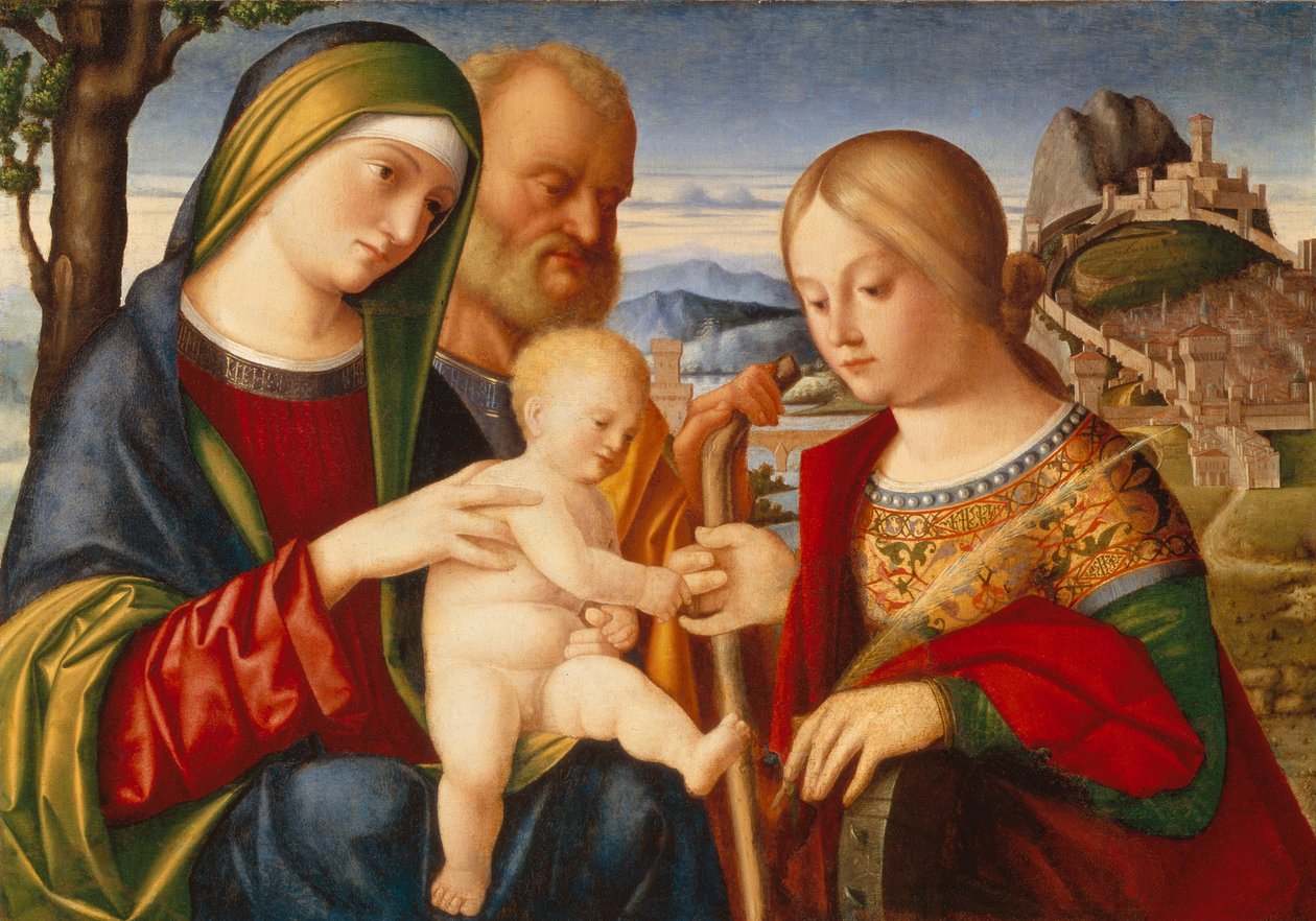 The Mystical Marriage of Saint Catherine