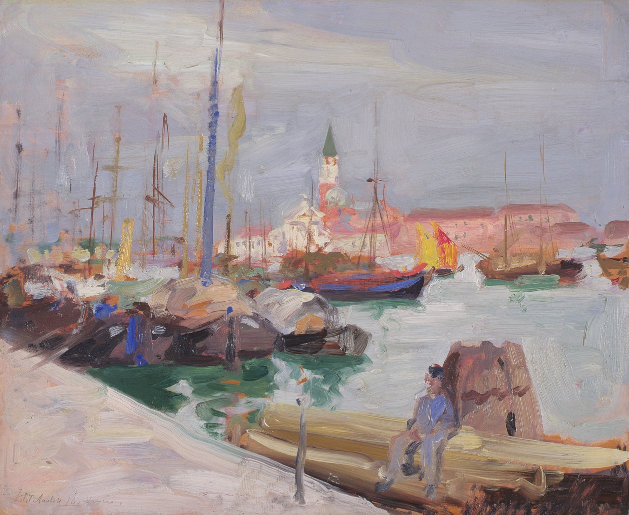 Venice by Francis Campbell Boileau Cadell