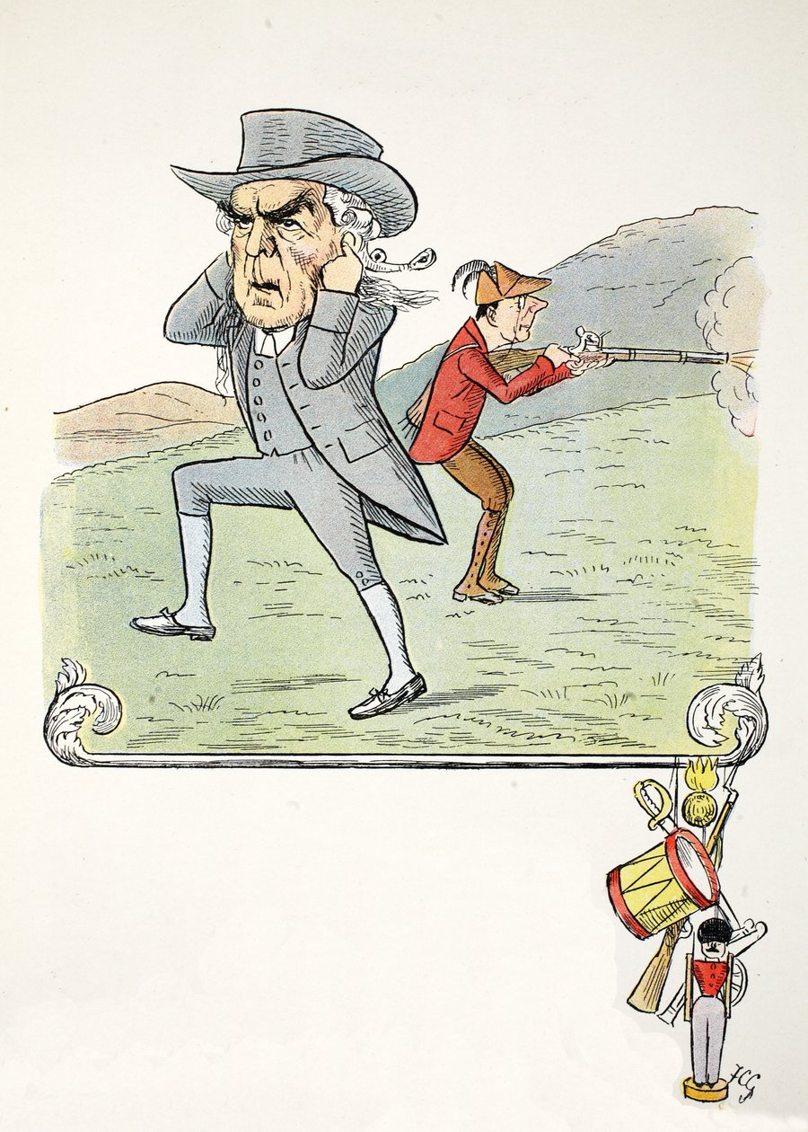 A Queer C, Illustration from The Struwwelpeter Alphabet, Verse by Harold Begbie by Francis Carruthers Gould