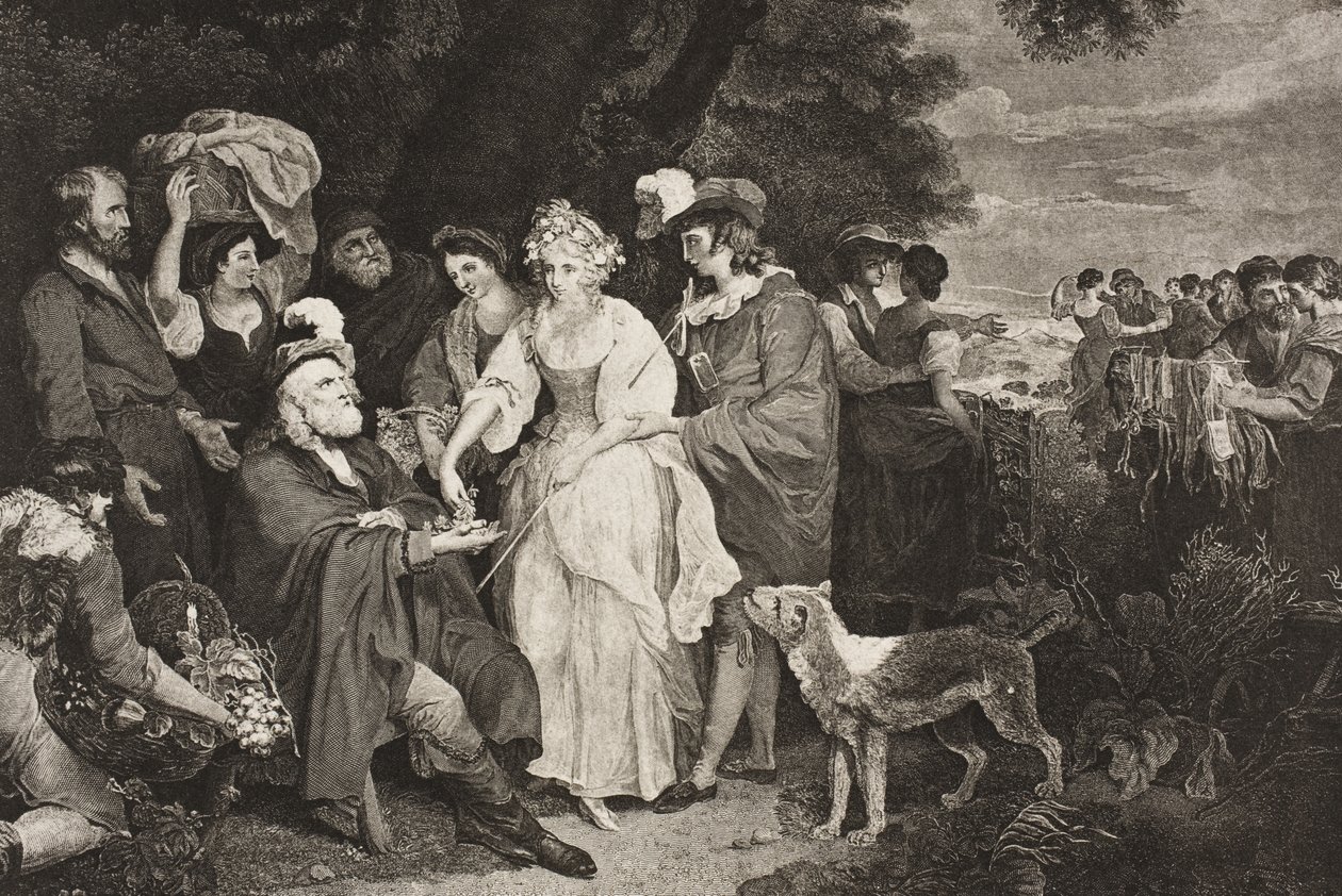 Before the shepherd