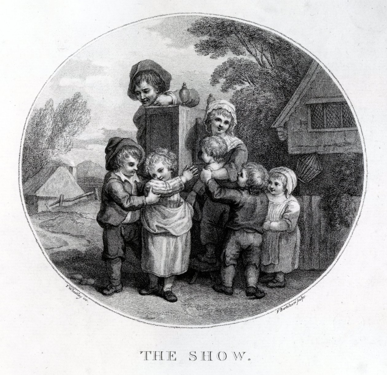 The Peep Show, 1789 by Francis Wheatley
