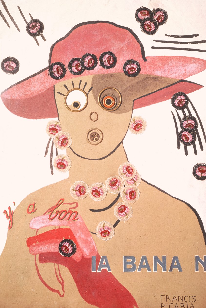 Dada Portrait of Germaine Everling by Francis (attr. to) Picabia