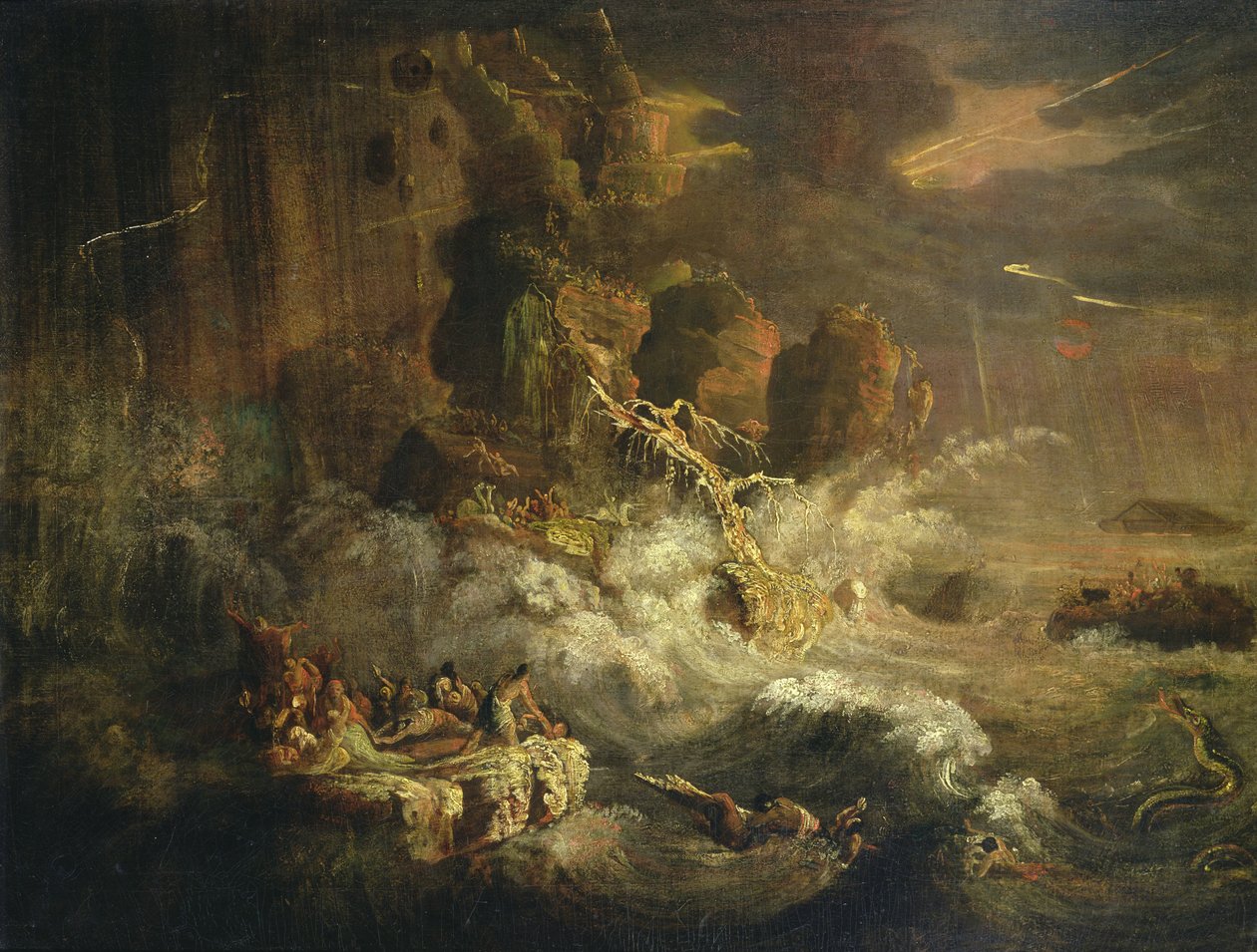 The Deluge by Francis (attr.to) Danby