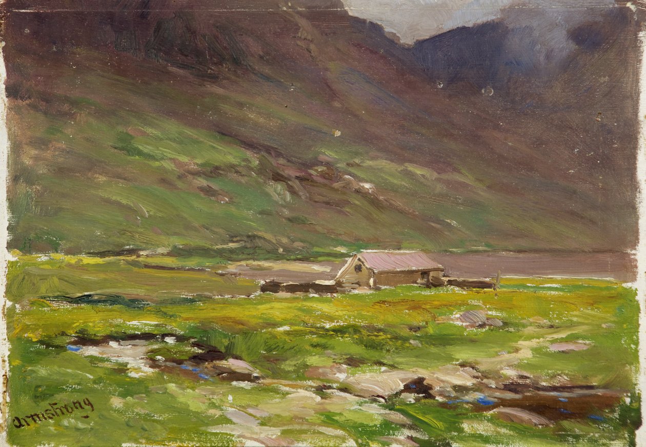 Lake Ogwen by Francis Abel William Taylor Armstrong