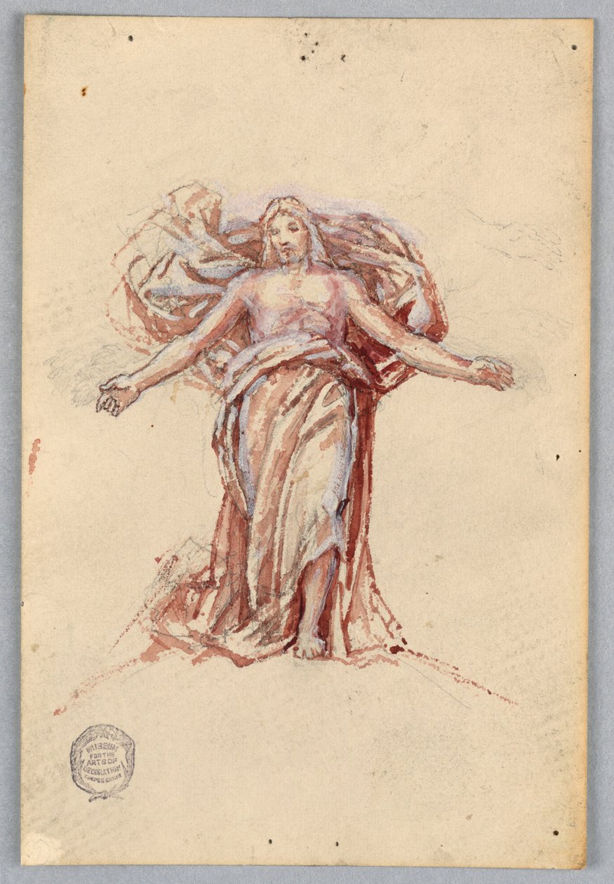 Study for Christ, Chancel of St. Bartholomew, New York by Francis Augustus Lathrop