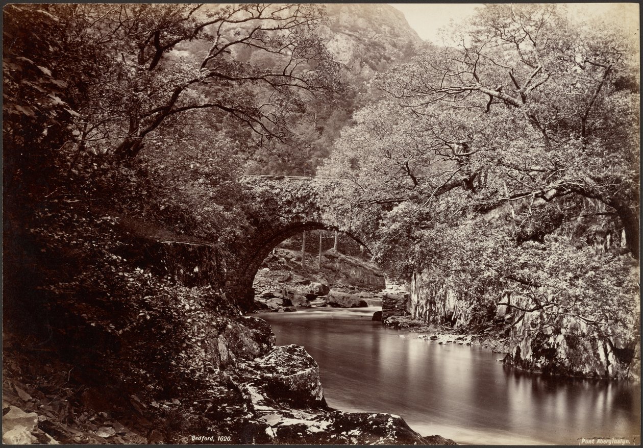Pont Aberglaslyn by Francis Bedford