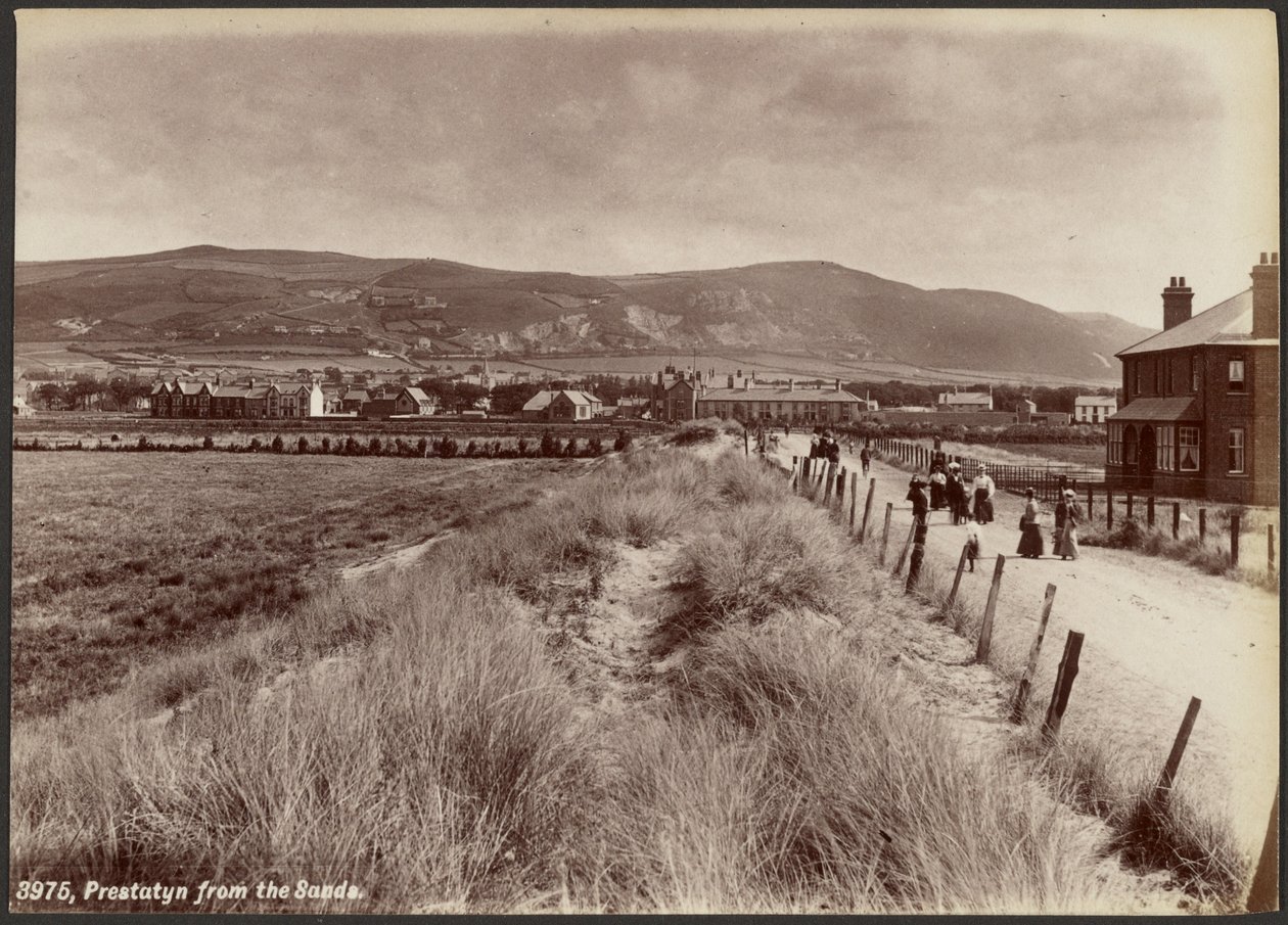 Prestatyn from the Sands by Francis Bedford