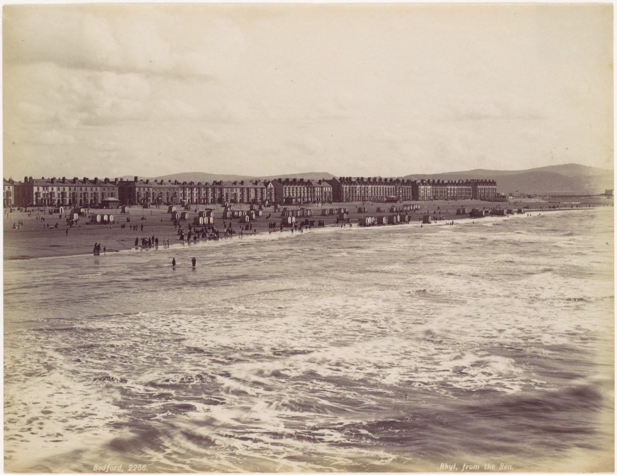 Rhyl, from the Sea by Francis Bedford
