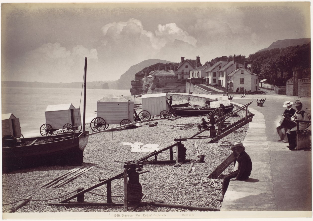 Sidmouth, West End of the Esplanade by Francis Bedford