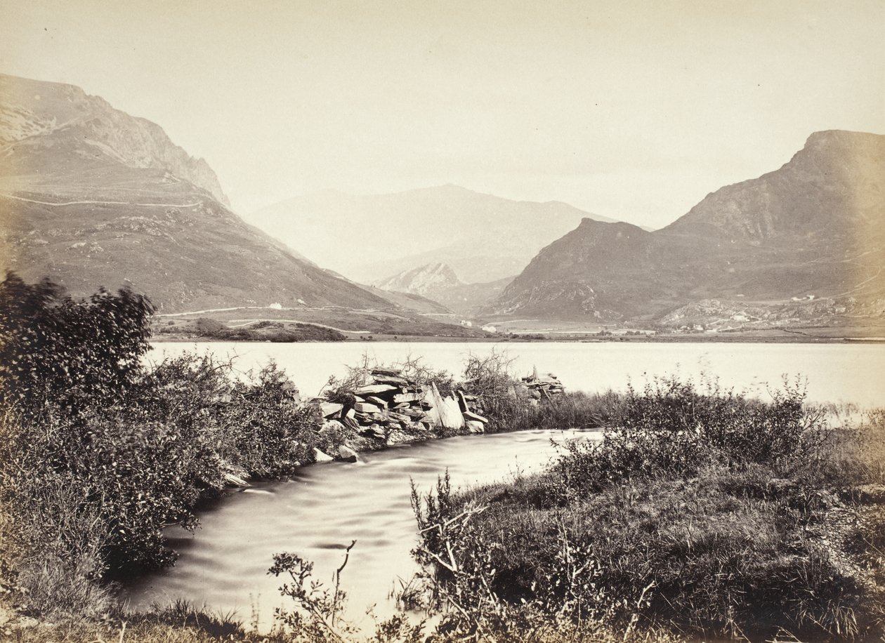 Snowdon, From Nantlle Lakes by Francis Bedford